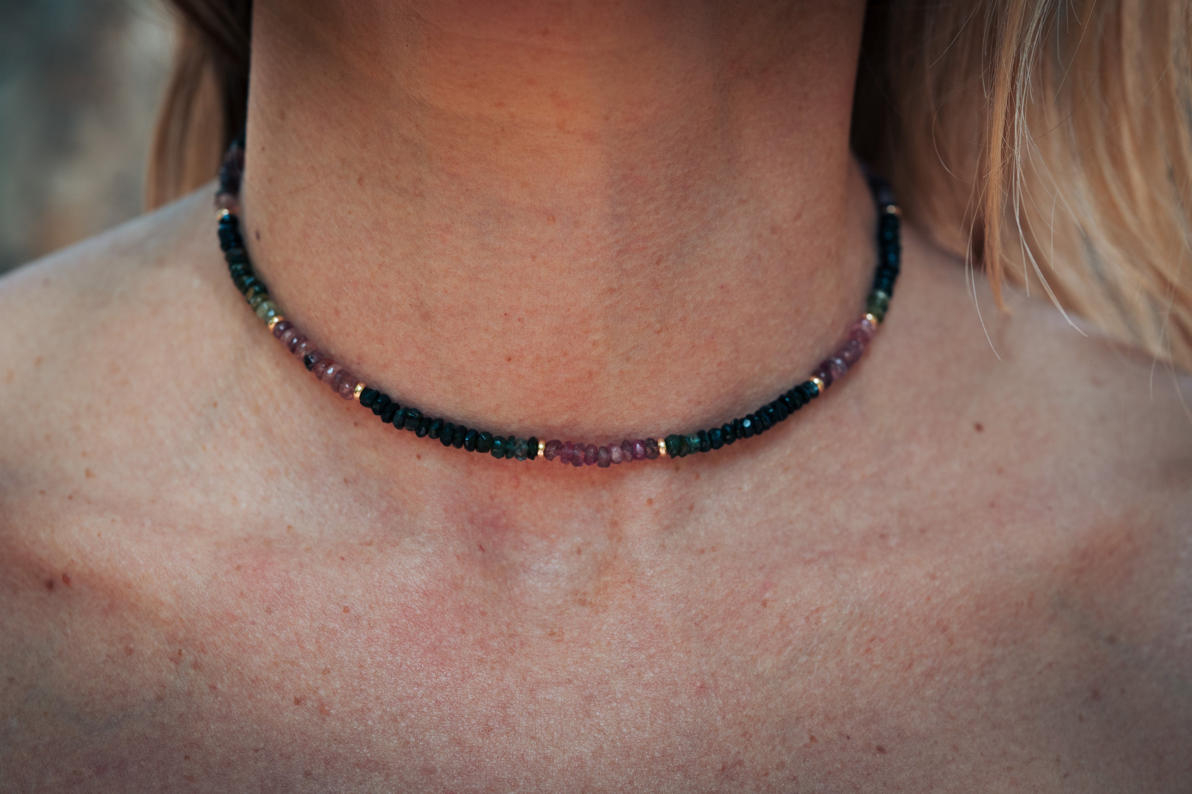 שרשרת טורמלין