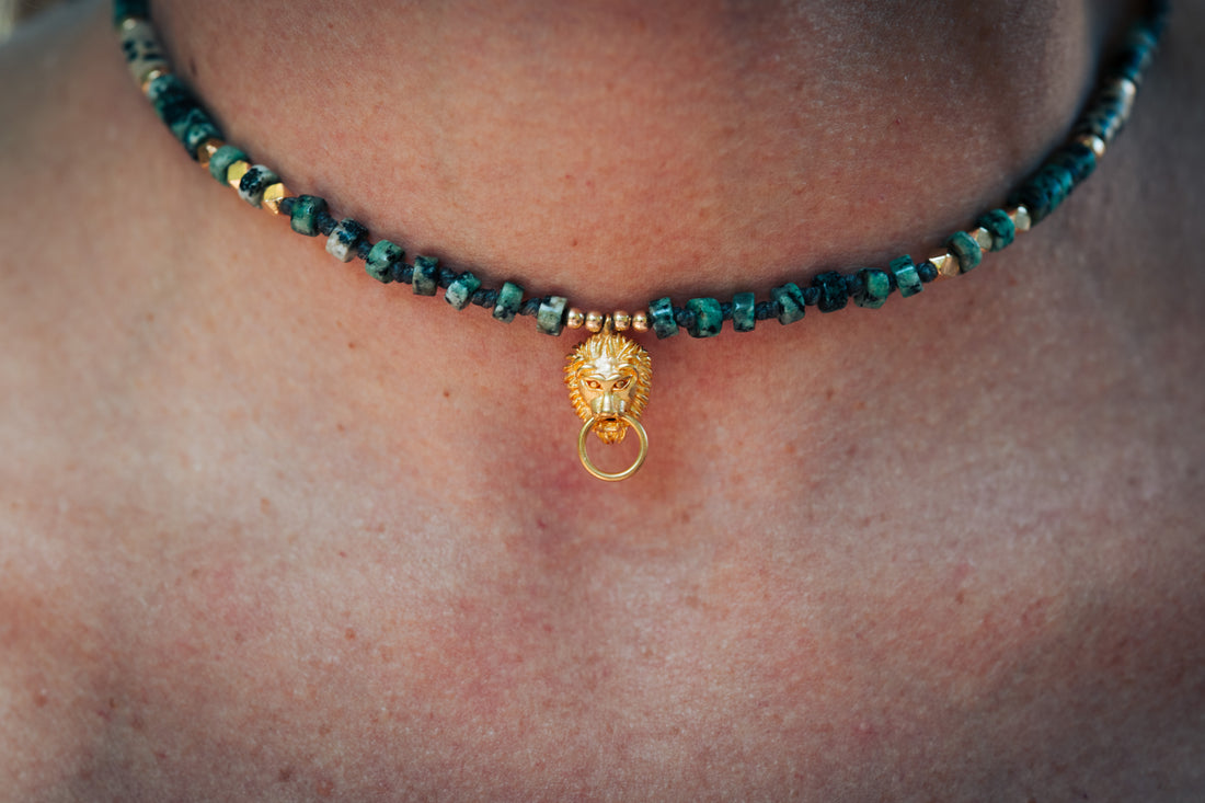 שרשרת טורקיז אריה‎